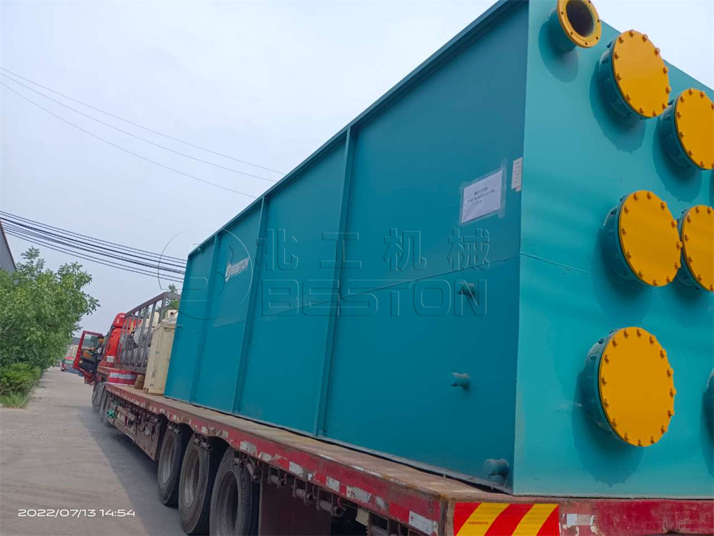 BLJ-16廢輪胎煉油設備發往蘇丹